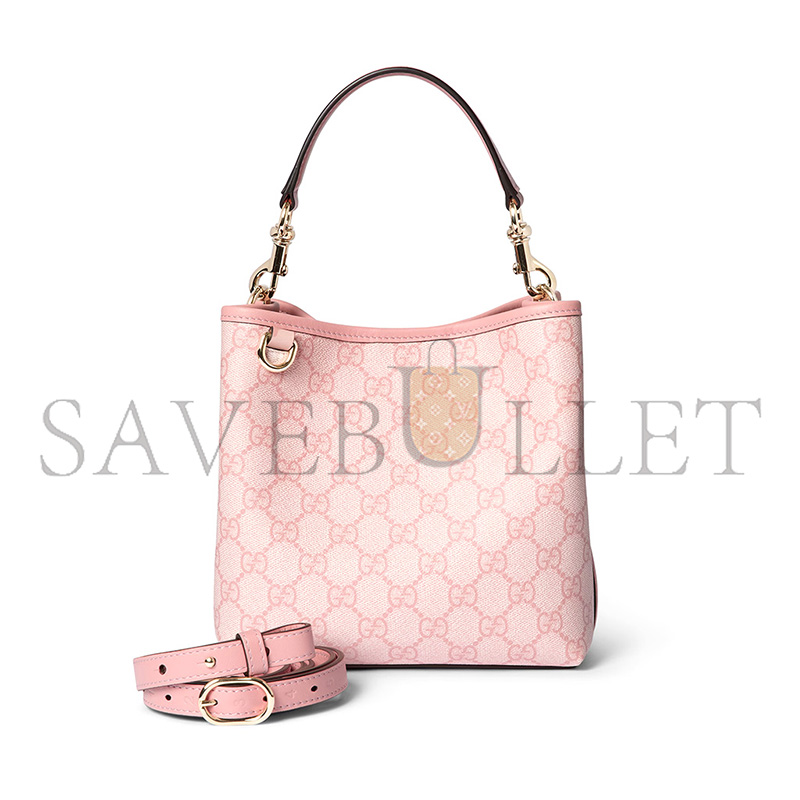 G*u*i gg emblem small bucket bag 815118 (19*18*11cm)